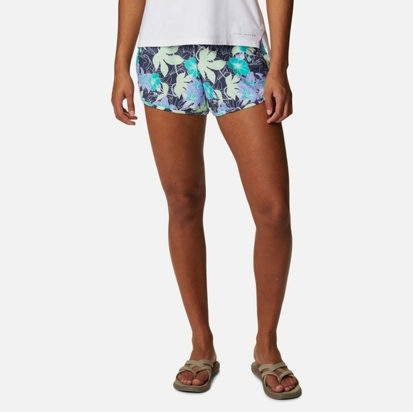 Columbia Bogata Bay Stretch Floral Printed Shorts NWT size XXL - Picture 4 of 16